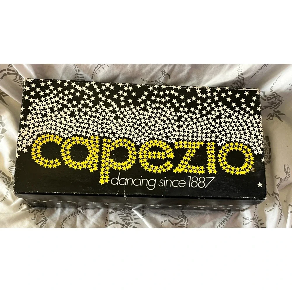 CAPEZIO Womens Black Mary Jane Tap Shoes Leather Strap Buckle Dance 9 - Picture 6 of 16